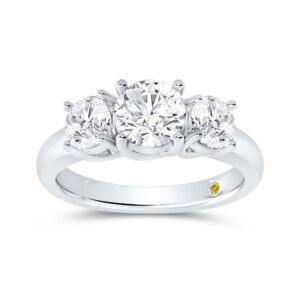 Three Stone Lab Grown Diamond Engagement Ring | Sian
