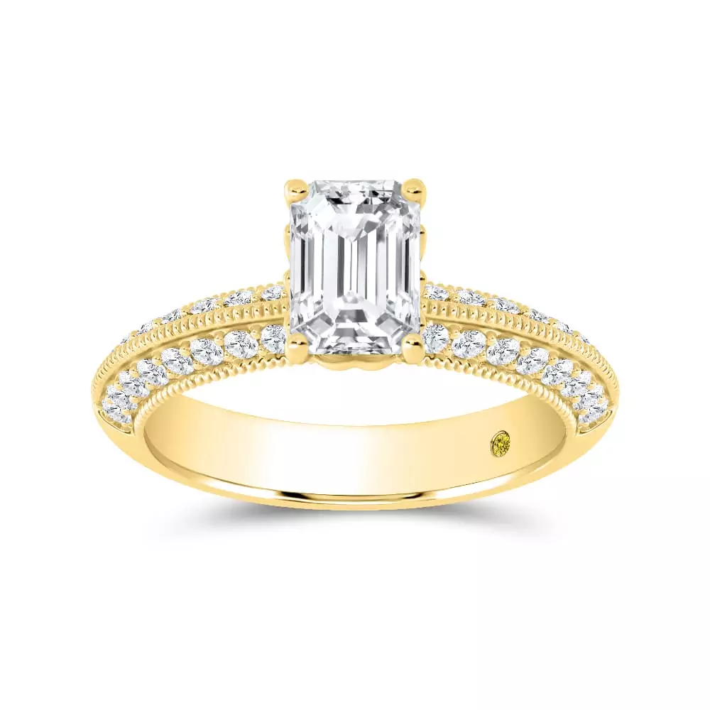 Lab Created Princess Cut Diamond Engagement Ring (3/4 - 3 ct. tw.) | Cami