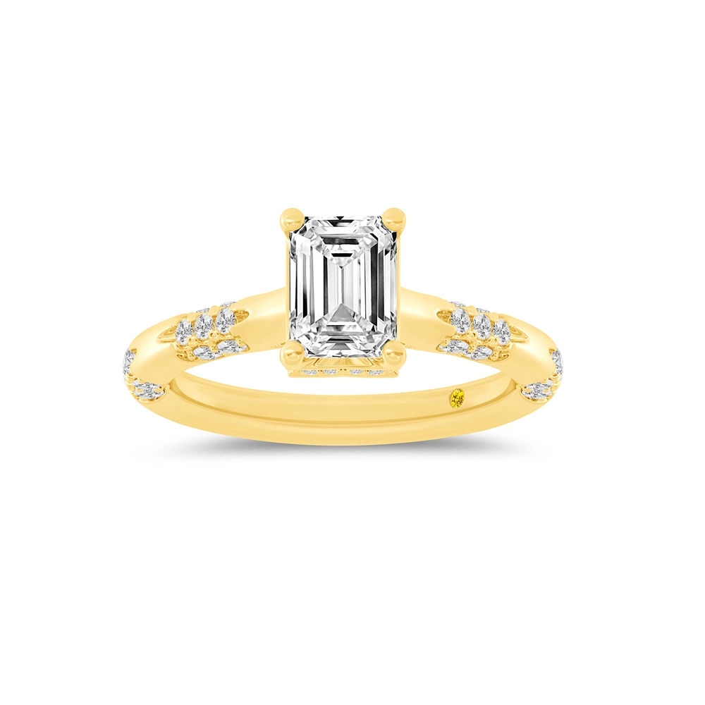 Lab Created Diamond Engagement Ring (1 - 3 ct. tw.) | Gizel
