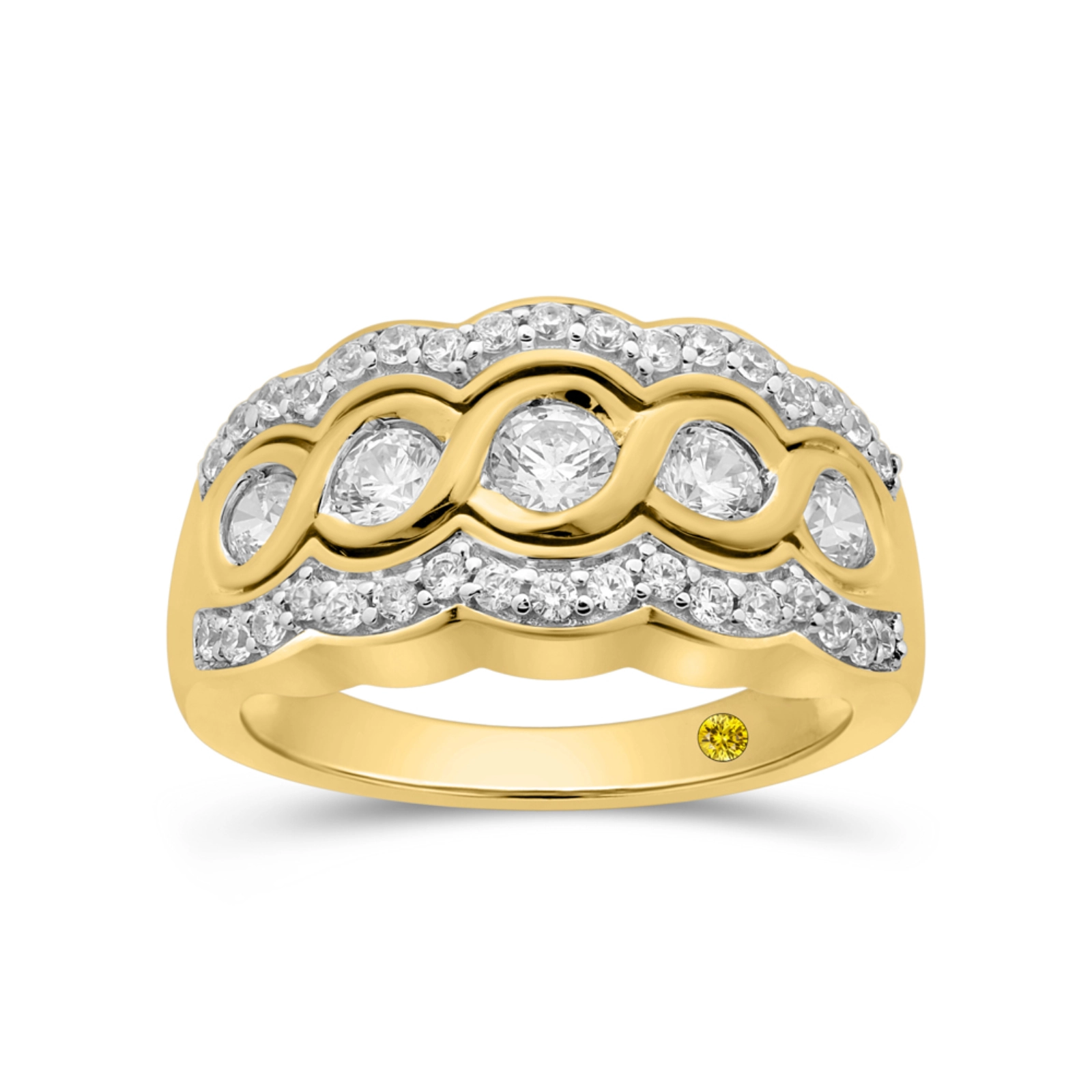 Lab Created Diamond Anniversary Band Ring (1 ct. tw.) | Azra
