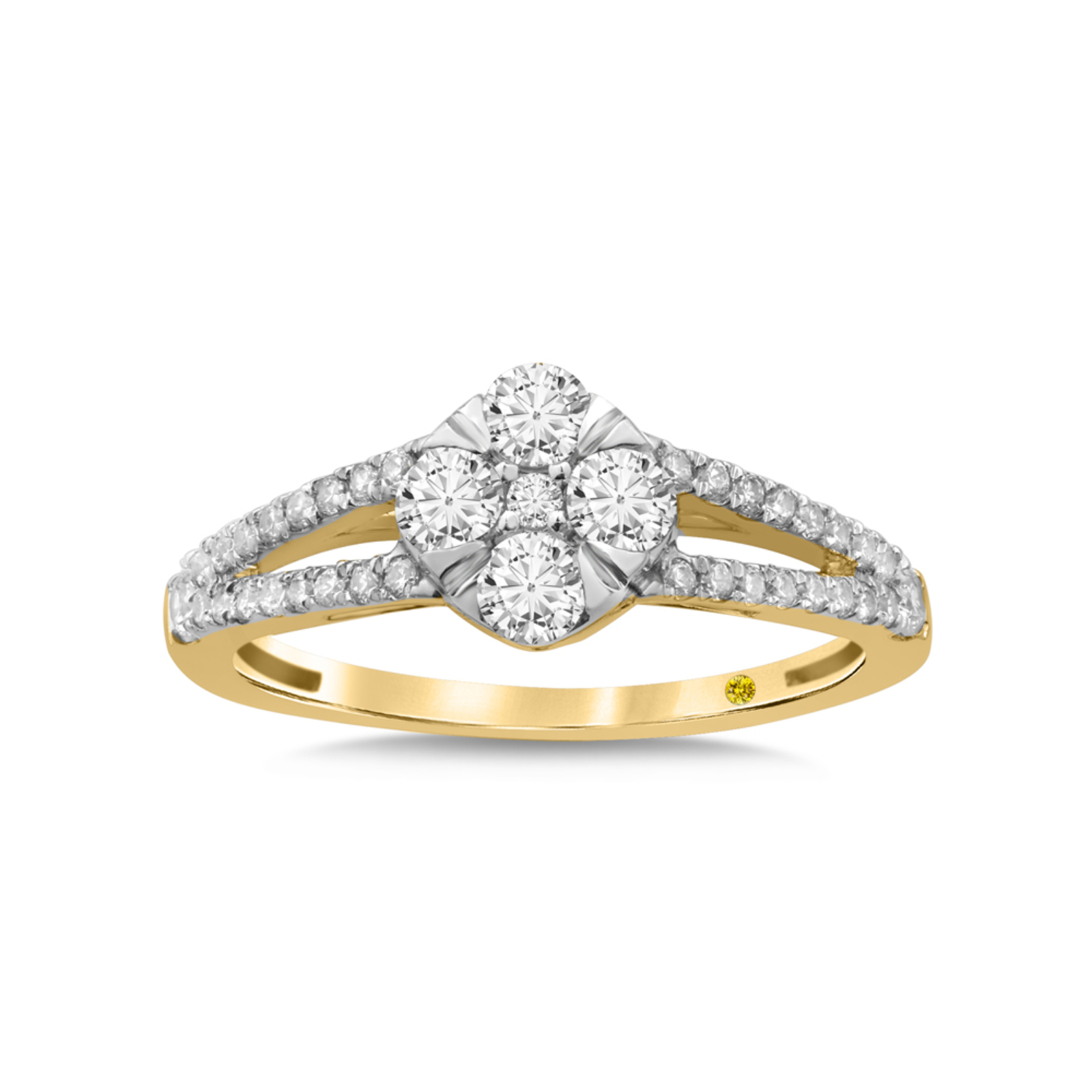 Split Shank Lab Created Diamond Ring (3/4 ct. tw.) | Beah