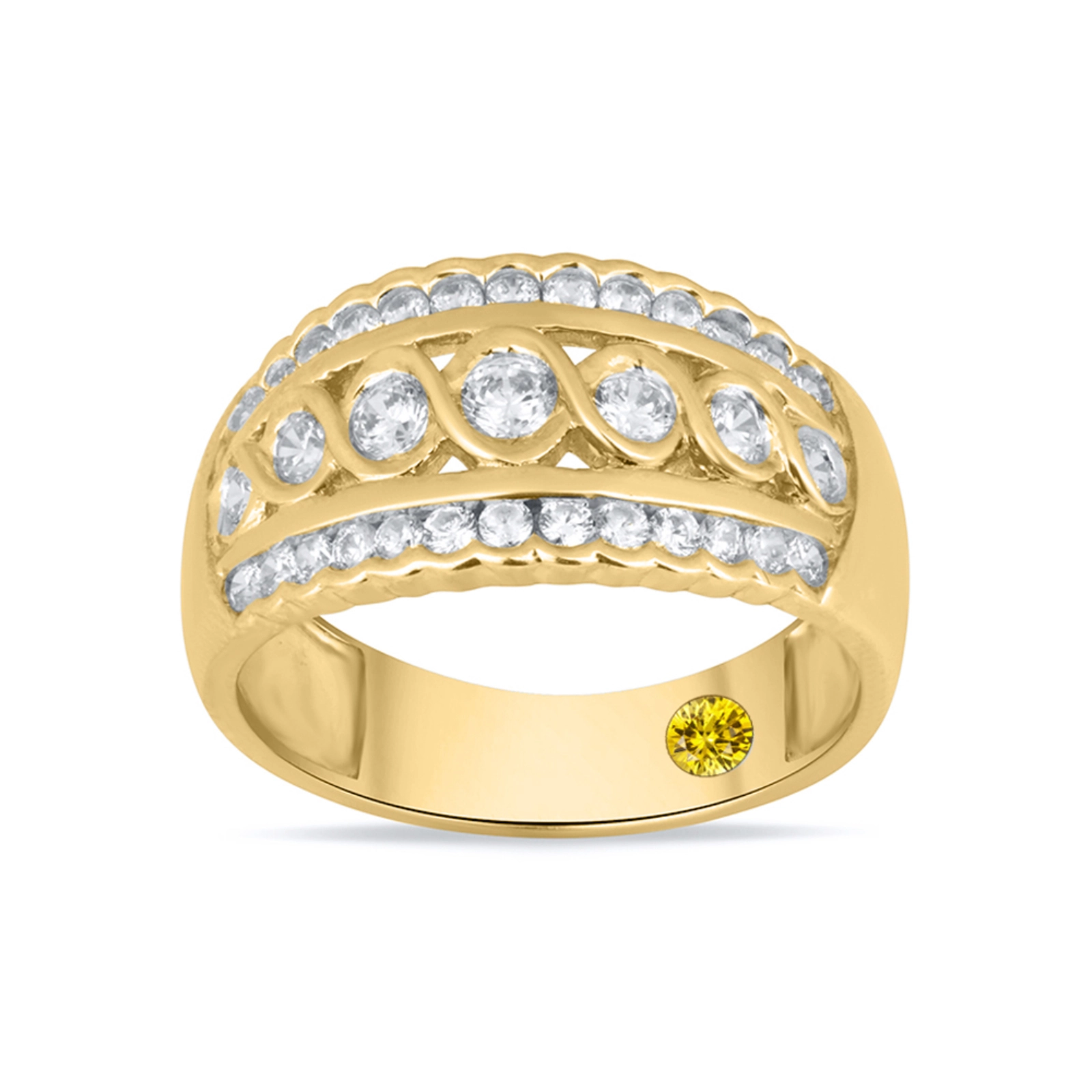 Lab Created Diamond Anniversary Band Ring (3/4 ct. tw.) | Baba